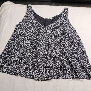 Boutique Women's V Neck Sleeveless Layered Top Size 1X